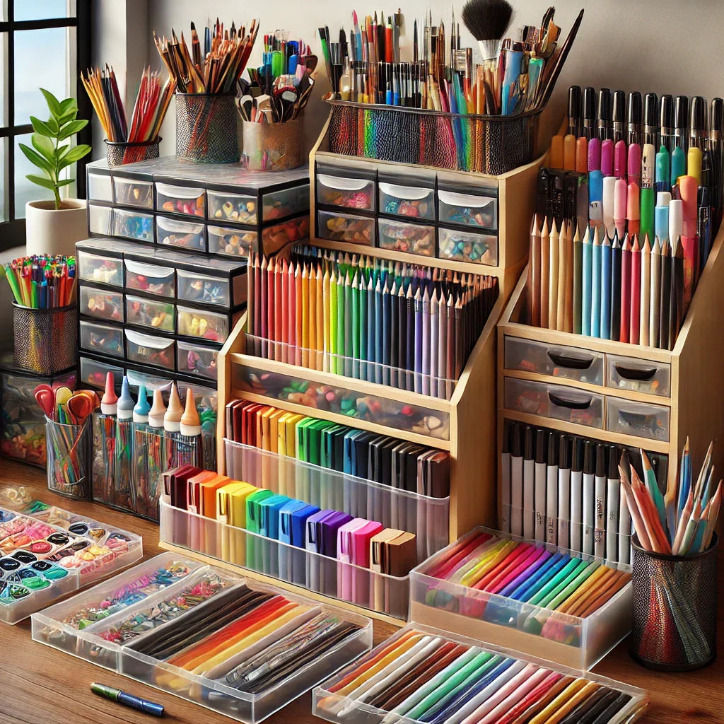 How to Store Coloring Materials Effectively