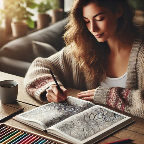 Color Your Way to Calm: The Relaxing Power of Coloring Books