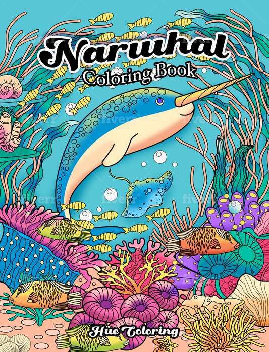 Narwhal Coloring Book