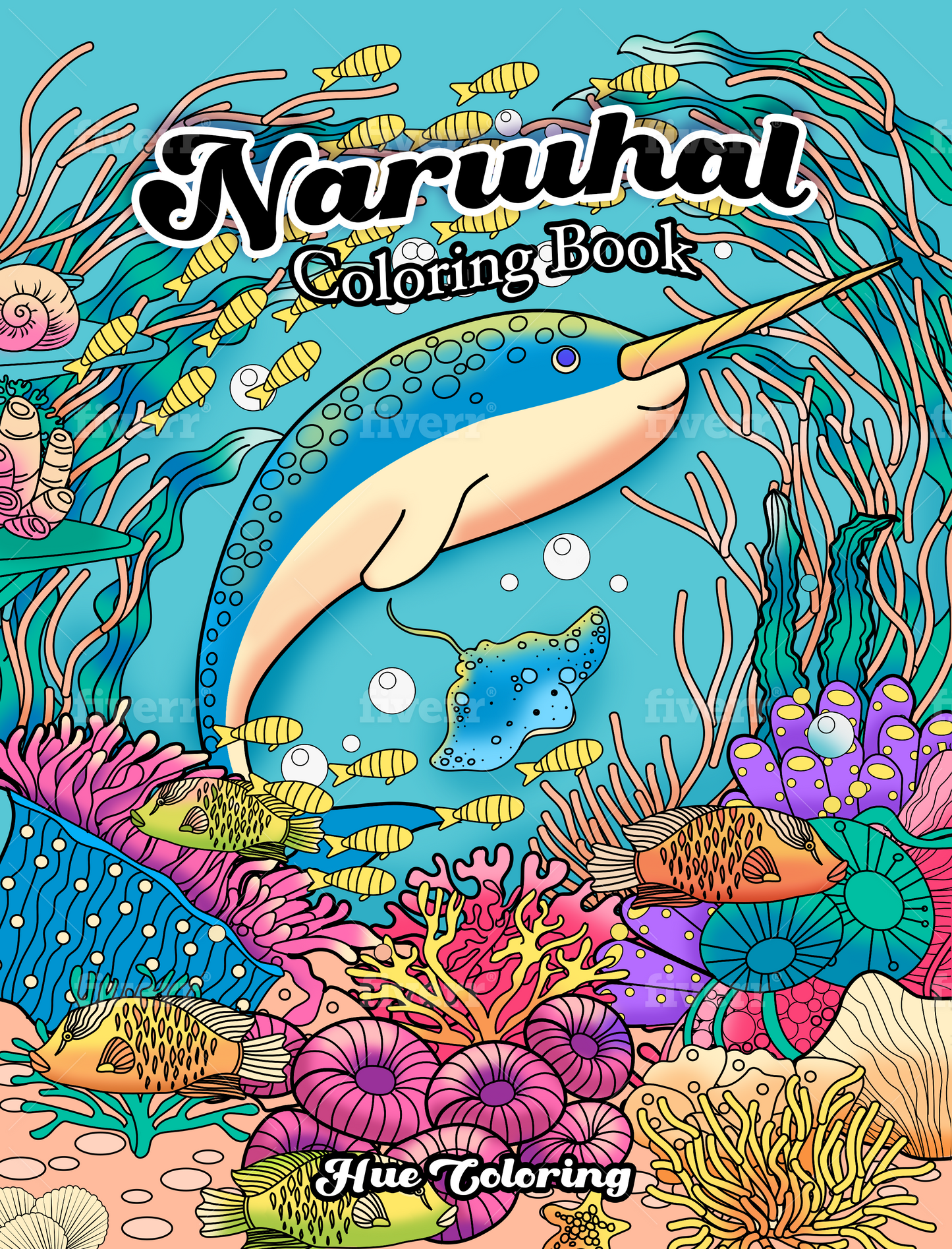 Narwhal Coloring Book