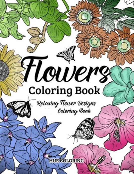 Flowers Coloring Book